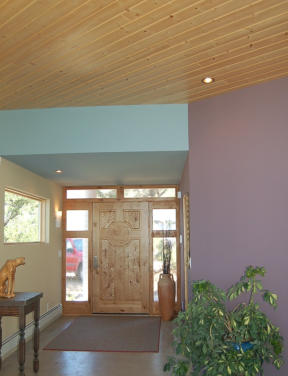 Circle entry interior